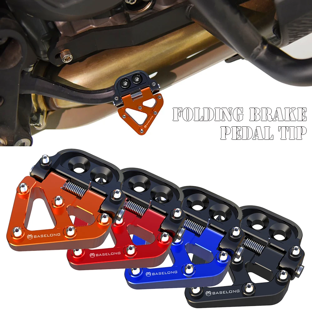 

For RIEJU MR PRO 250 300 2020-2023 For RIEJU MR 250 300 2020-2023 MR RACING 250 300 CNC Folding Rear Brake Pedal Step Tip Plate