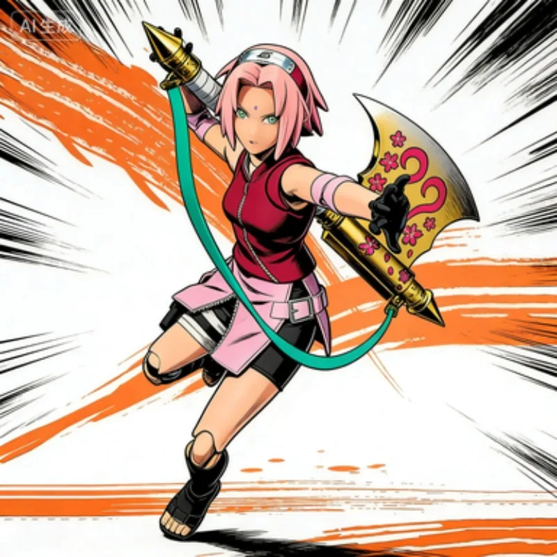 

Spot SaleBandai Original Genuine Figure Naruto Mol Kit SHF Sakura Haruno NarutoP99 Collection Action Figure Mol for Kids Toys Gi