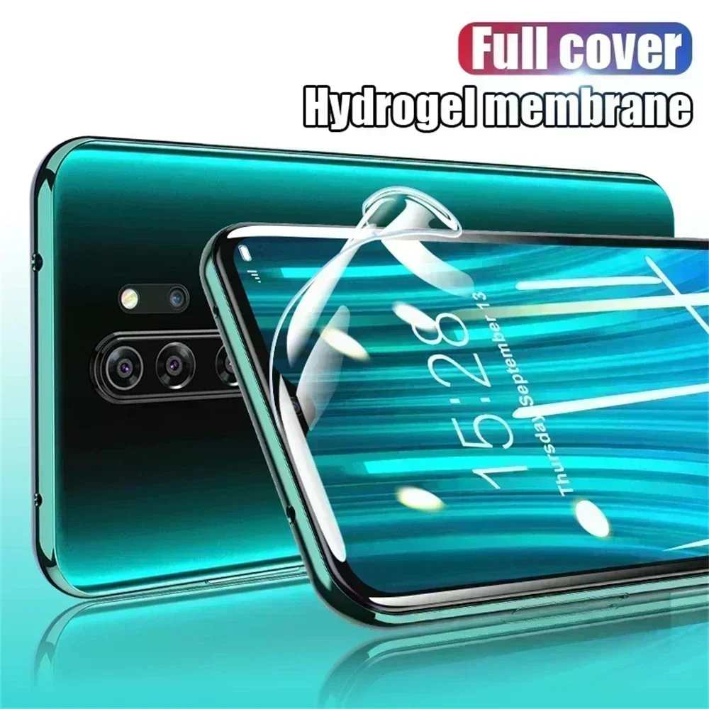 1-3Pcs Hydrogel Film for Xiaomi Poco F5 F4 F3 X5 X3 X4 GT M4 10T 11T Pro Full Cover Screen Protector for Redmi Note 12 11 10 9