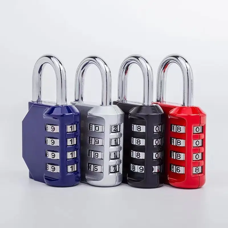 Mini ORIA Combination Padlock Password Locks 4 Digit Waterproof Outdoor Lock For Door Suitcase Bag Package Cabinet Locker Window