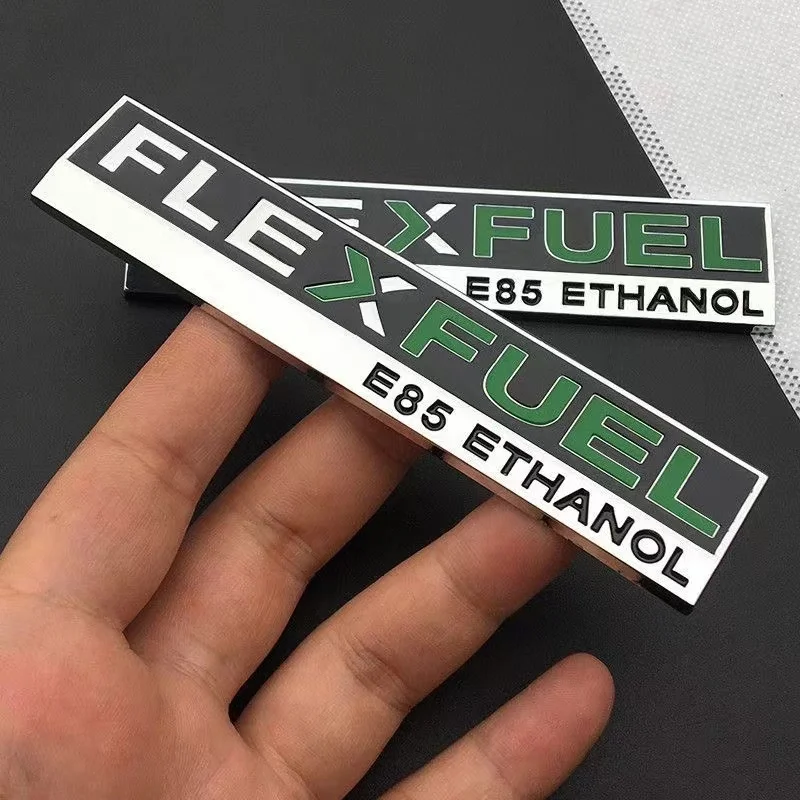 For Ford Dodge Coolway FLEXFUEL E85 ETHANOL metal retrofit standard clean energy sticker