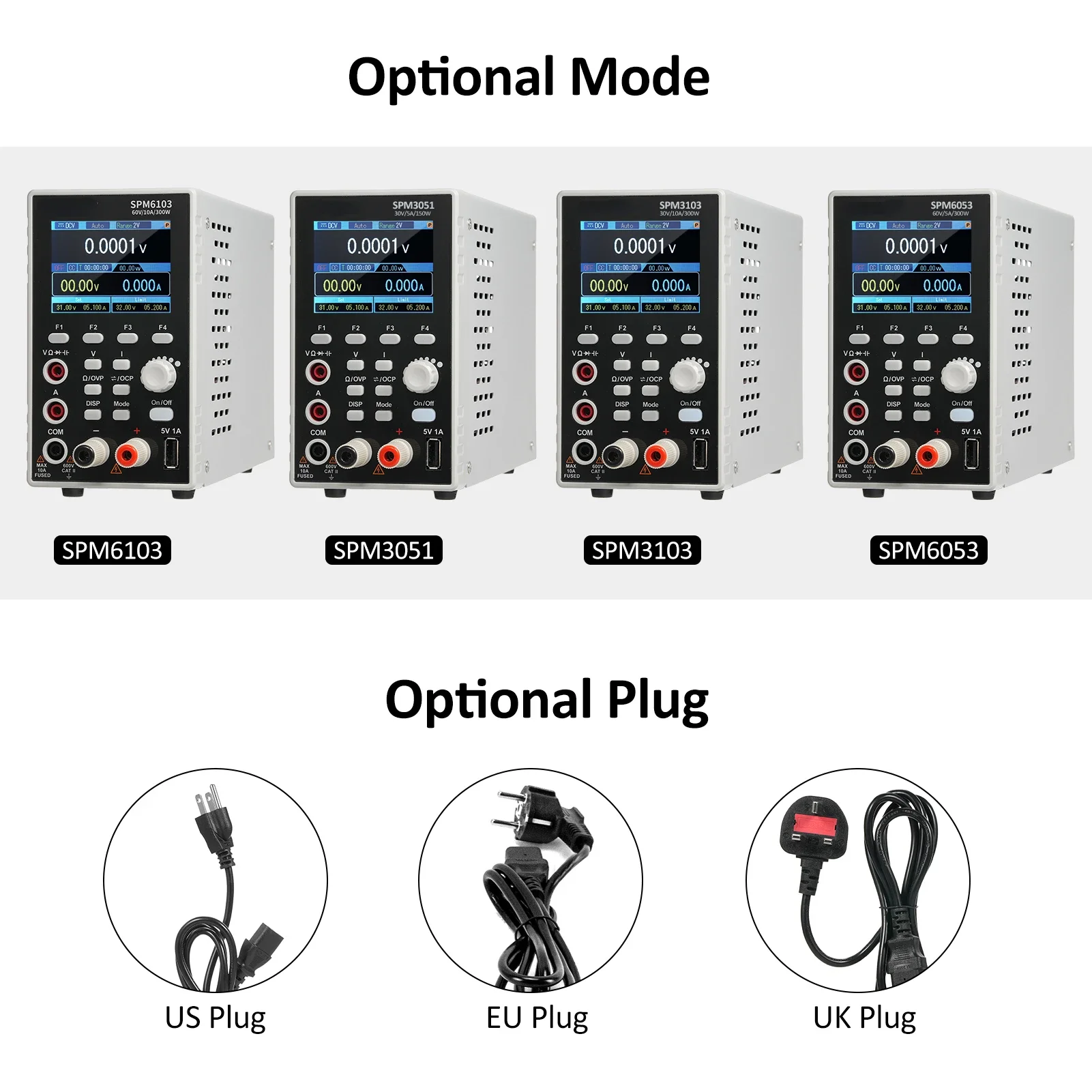 OWON Programmable Lab Power Supply  Multimeter Regulated Power Supply  Output Enable/Disable Button Single Channel Output