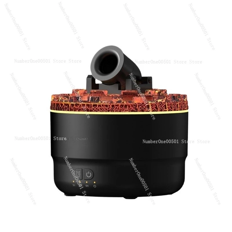 Aroma Diffuser Humidifier Creative Desktop Decor with Mist and Light Effect