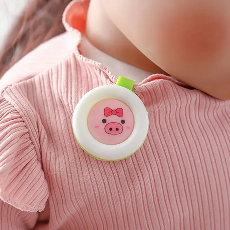 Boucle anti-moustique pour bébé, Clip d'été, bouton répulsif pour enfants, boucle d'extérieur, répulsif anti-moustique pour pour