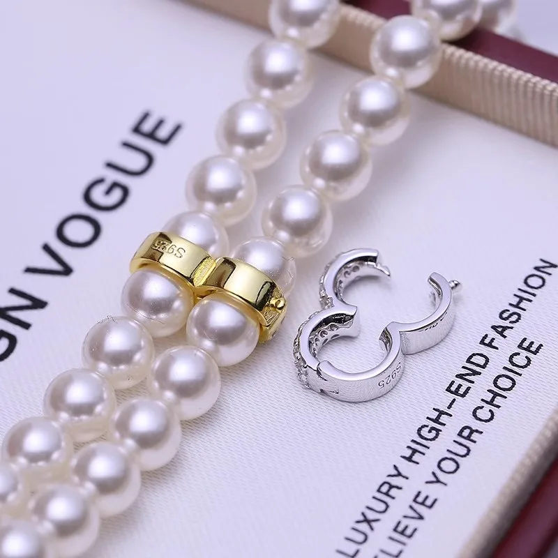 MeiBaPJ 925 Sterling Silver Clasp Fine Wedding Jewelry for Women 6
