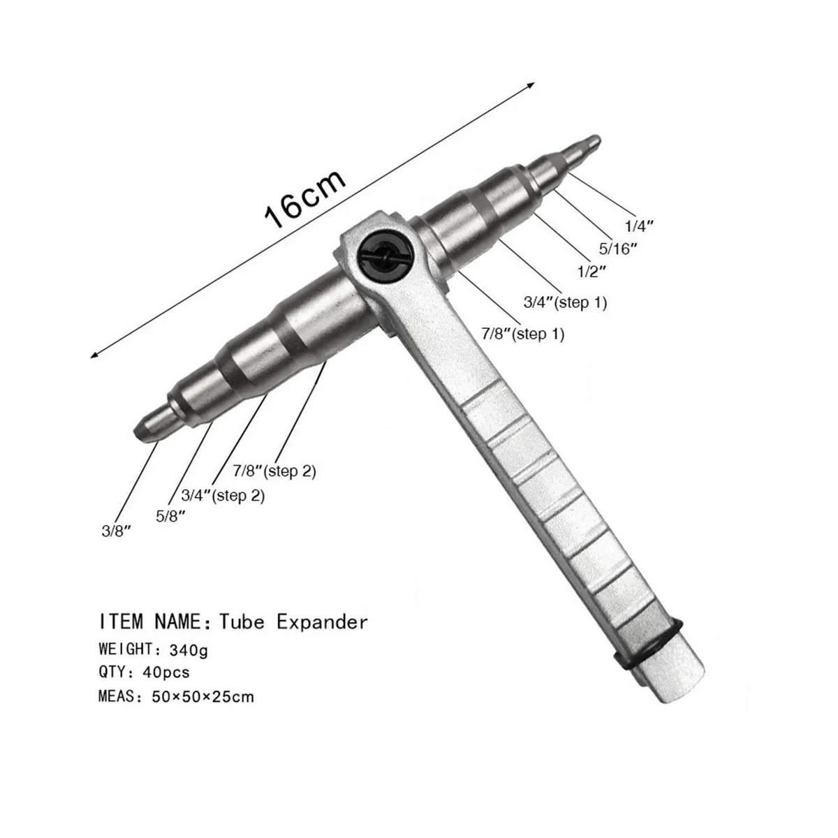 1 PCS Manual Tube Expander Hand Tools Air Conditioners Expanded Manual Refrigeration Tube Expander Manual Flaring Tool