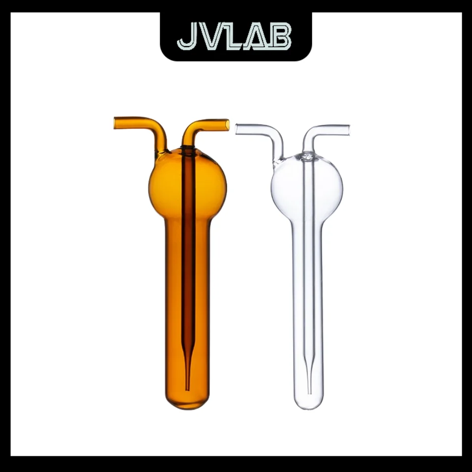 

Nitrogen Oxide Glass Absorption Bottle Sulfur Dioxide Straight Oxidation Bottle Collection Sample Brown Transparent JVLAB
