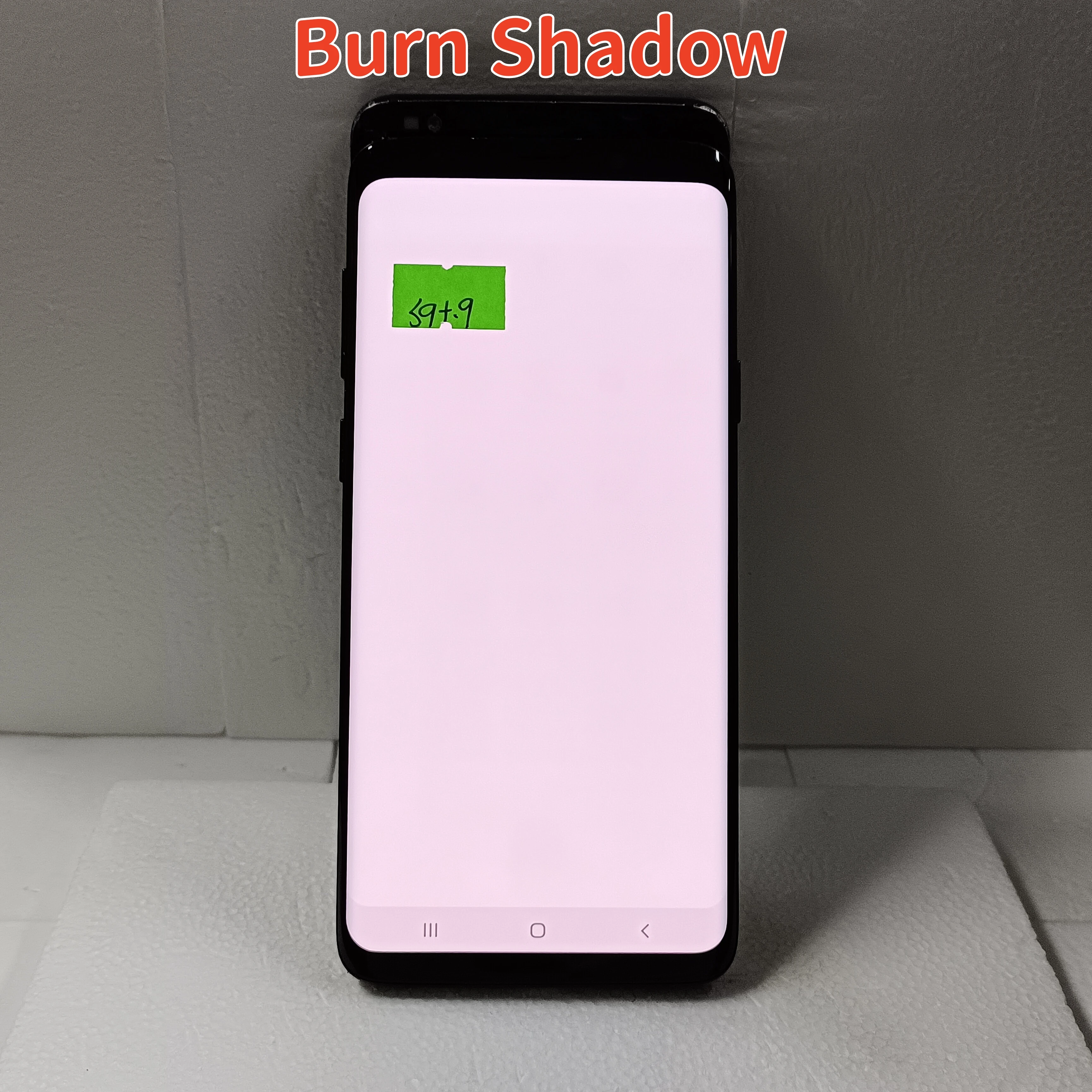 Amoled FOR S9+ Touch Screen For Samsung Galaxy S9 PLUS G965 G965U G965F G9650 S9plus LCD Display Replacement，With burn shadows