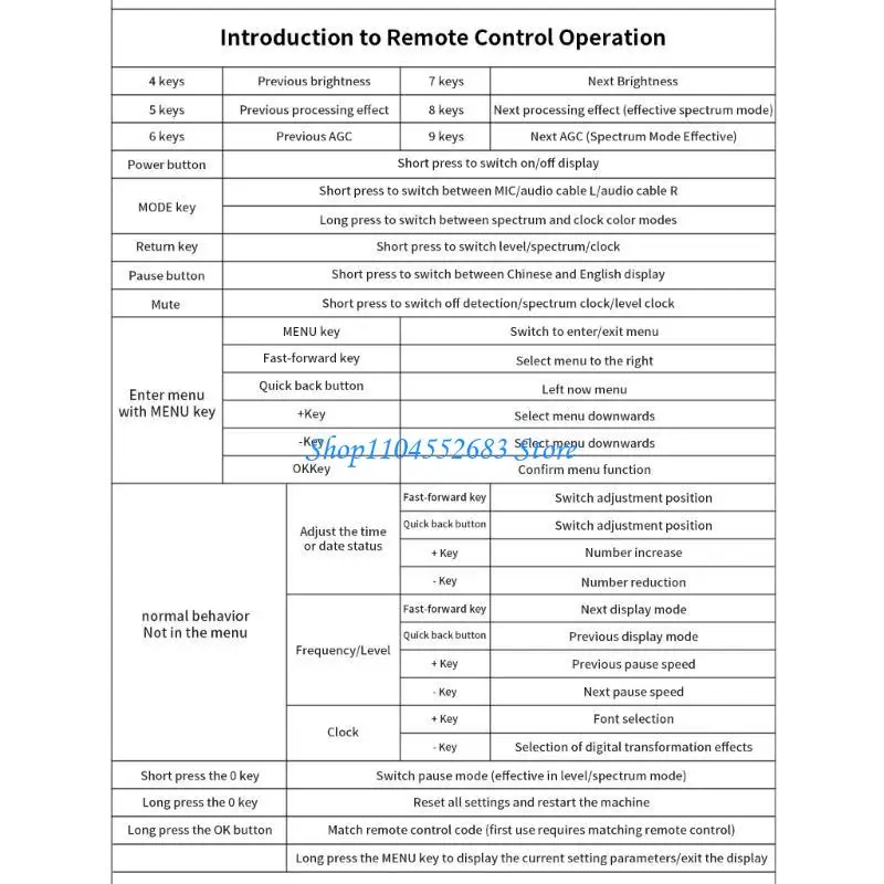 ساعة شاشة LCD متعددة الوظائف Y6GD مع ميزات تصور طيف الموسيقى الديناميكي مناسبة للاستوديوهات والصوت المنزلي #5