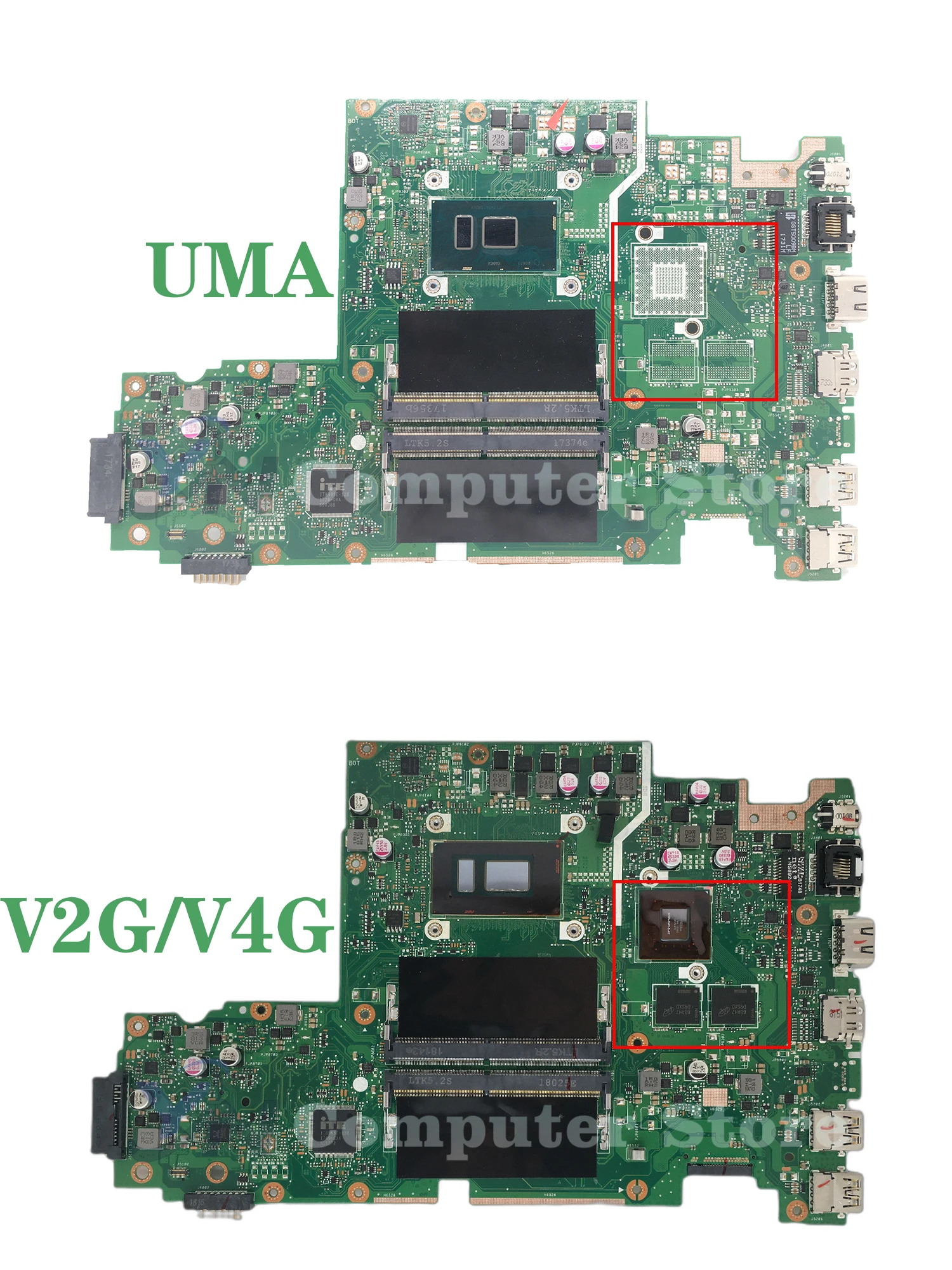 Notebook X542UN Mainboard X542U X542UR X542URR X542UQ X542UF X542URV X542UA Placa-mãe portátil I3 I5 I7 UMA/930MX/940MX/MX150