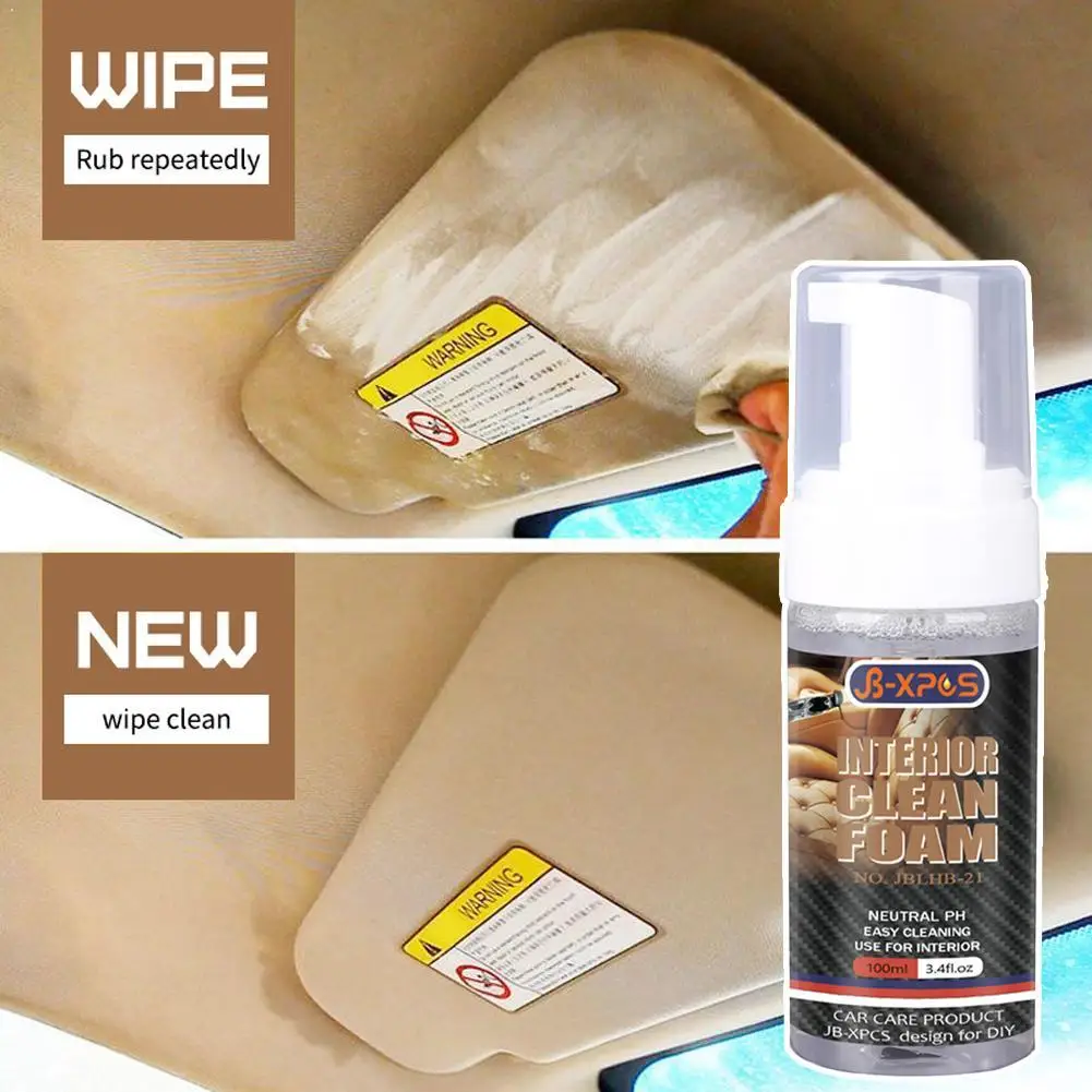 

Универсальный очиститель для салона автомобиля: пена для восстановления интерьера, удаления стойких пятен и грязи с сидений, спрей для чистки.