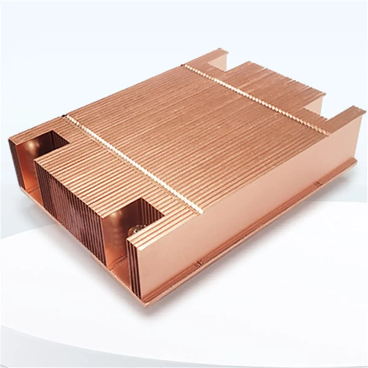 AA80 AM4 AM5 1U Pure Copper Board Server Radiator Itx Ultra-Thin Computer Desktop Wind view 3