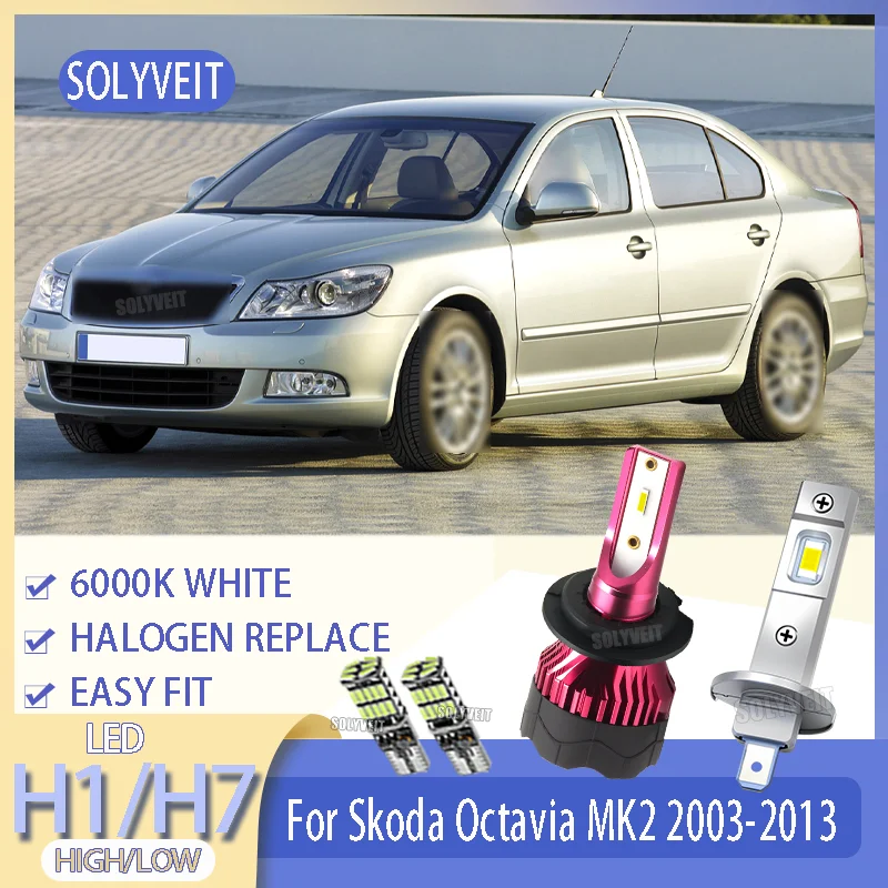 

LED H1/H7 Hi/Lo Quality That Stands the Test of Time and Continues to Impress For Skoda Octavia MK2 2003 2004 2005 2006-2013