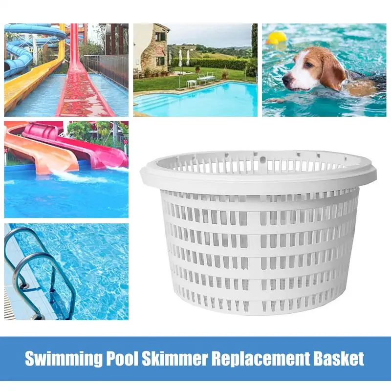 Swimming Wading Sports Swimming Pool Cleaning Accessories Skimmer Wall Drainage Accessories Filter Basket