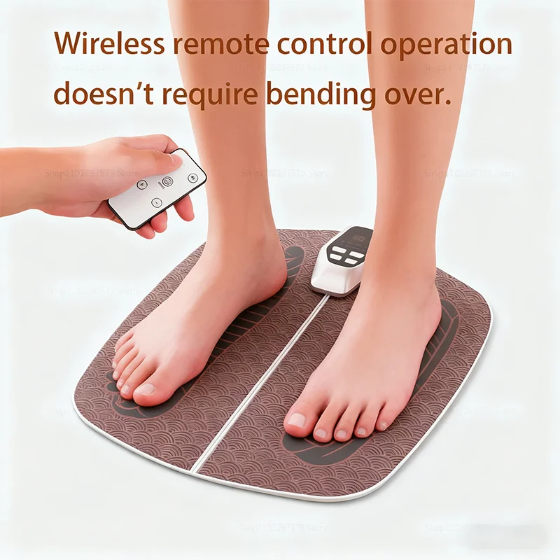Intelligent Massager with Microcurrent Pulse Therapy Multi Mode Foot Massager for Pain Relief Relaxation and Health Improvement