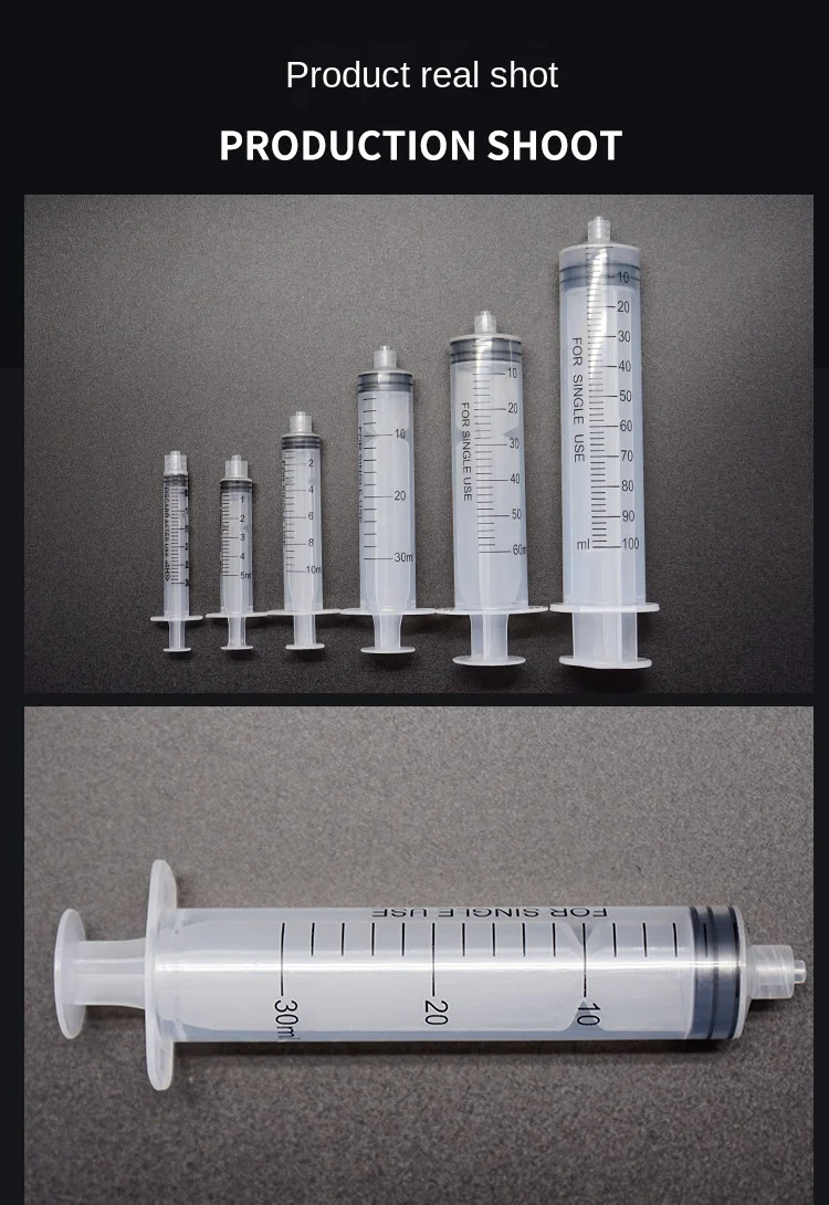 1/2/5/10pcs 3 5 10 20 30 50cc 100 200ml Plastic Syringe Luer Lock Syringe Screw Storage Crimp Industrial Dispensing Glue Tool