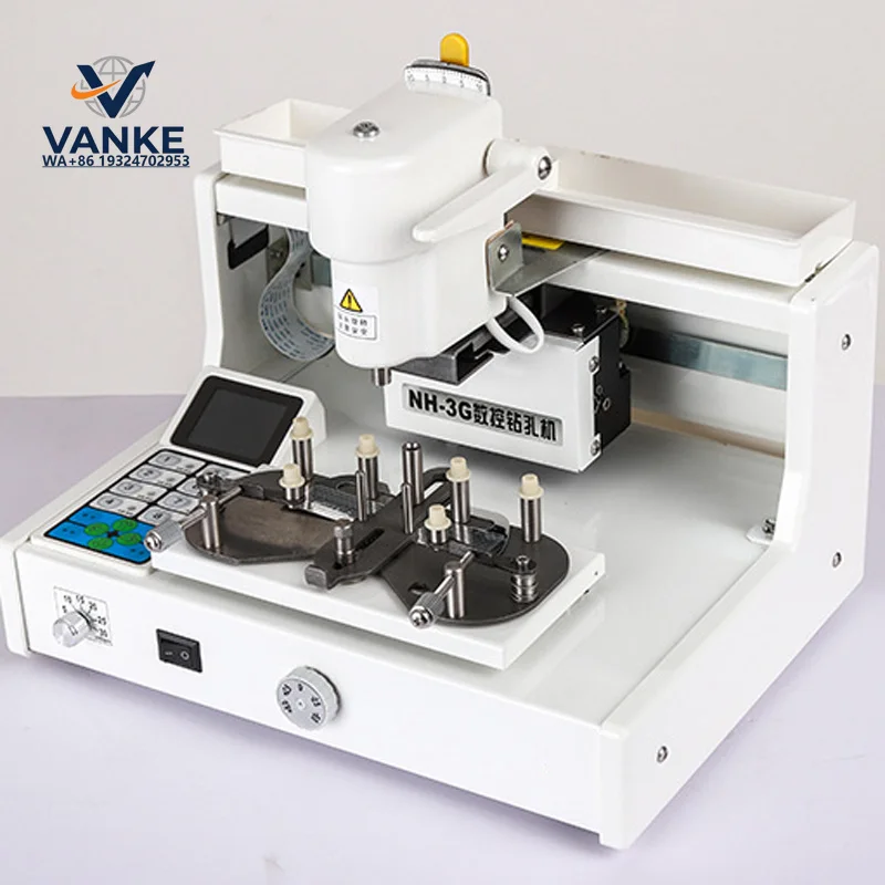 Optical Eyeglasses Processing Equipment High-precision Digital Rimless Drilling Machine Optics Lens Driller NH-3G
