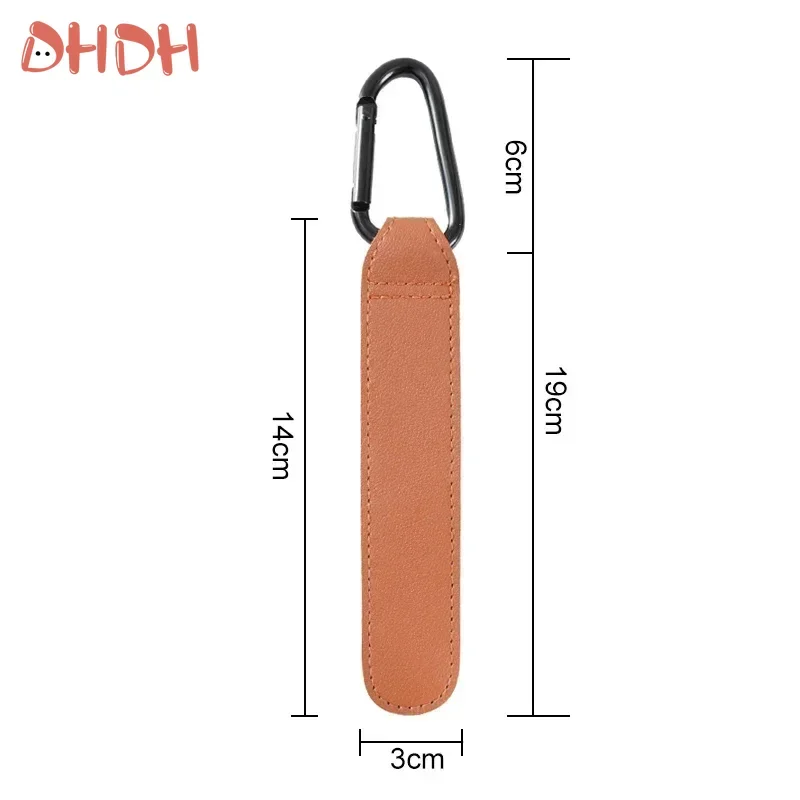 2個入り レザー ベビーカーフック 調節可能 PU カートフック おむつバッグハンガー ベビーカーオーガナイザー 旅行用品 ママと子供向け