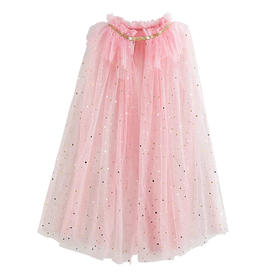 أطفال هالوين تأثيري كيب هدية الكريسماس الطفل الأميرة الترتر عباءة ازياء الفتيات السنة الجديدة شال عيد الميلاد عيد ميلاد ملابس للحفلات