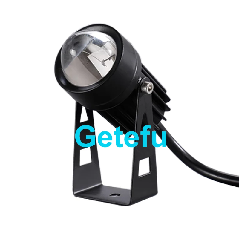 10 Stück LED-Scheinwerfer im Freien wasserdichte Wand leuchte schmaler Abstrahl winkel LED-Scheinwerfer 6w Spot lampe Langstrecken-Wand wasch lampe – Detail 11