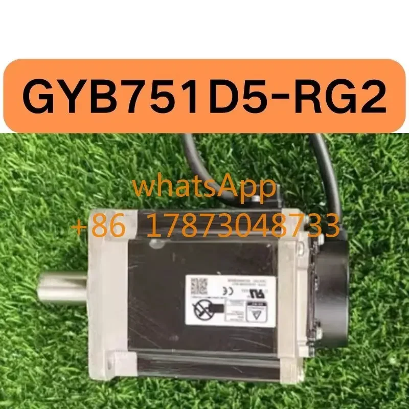 Used 750W servo motor GYB751D5-RG2 tested OK and the function is intact