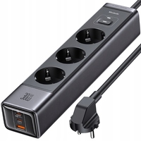 MCDODO NETWORK CHARGER POWER LETTER GAN TYPE C 6X USB-C USB AC 1.5 M