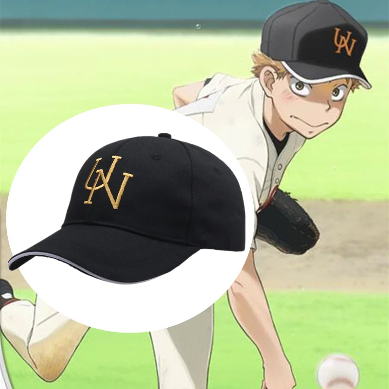 

Аниме Ookiku Furikabutte Mihashi Ren Бейсбольные кепки Косплей Унисекс Кепка с вышивкой Oofuri Duck Tongue Hat Реквизит
