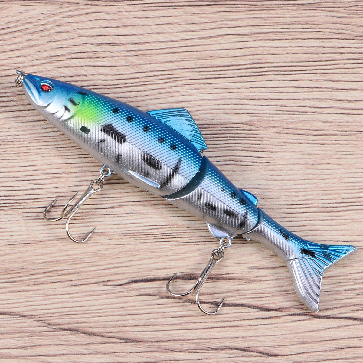 

Bionic Fish Lure Alloy Hooks Double Antioxidant Design Bright Lifelike Bass Fishing Tackle Artificial