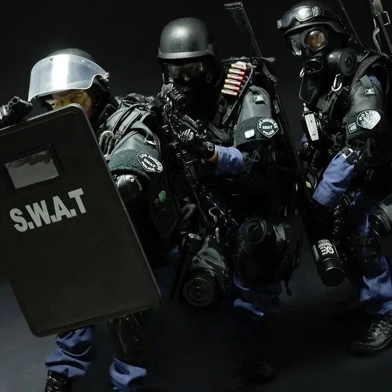 1/6 スケール SWATS シミュレーションチーム警察軍事 Assualter ブリーチャーポイントマン兵士モデル 12 インチ玩具フィギュア関節玩具