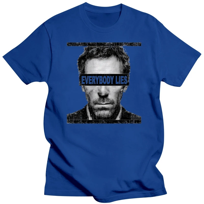 Everybody lies dr house t shirt cult fun Dr. series size s m l xl xxl