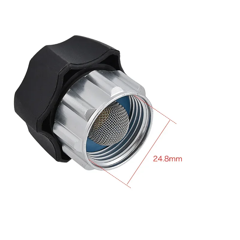 3/4 Inch Water Inlet Connector Aluminum Alloy Connector for The Water Inlet Filter of The Car Washing Machine