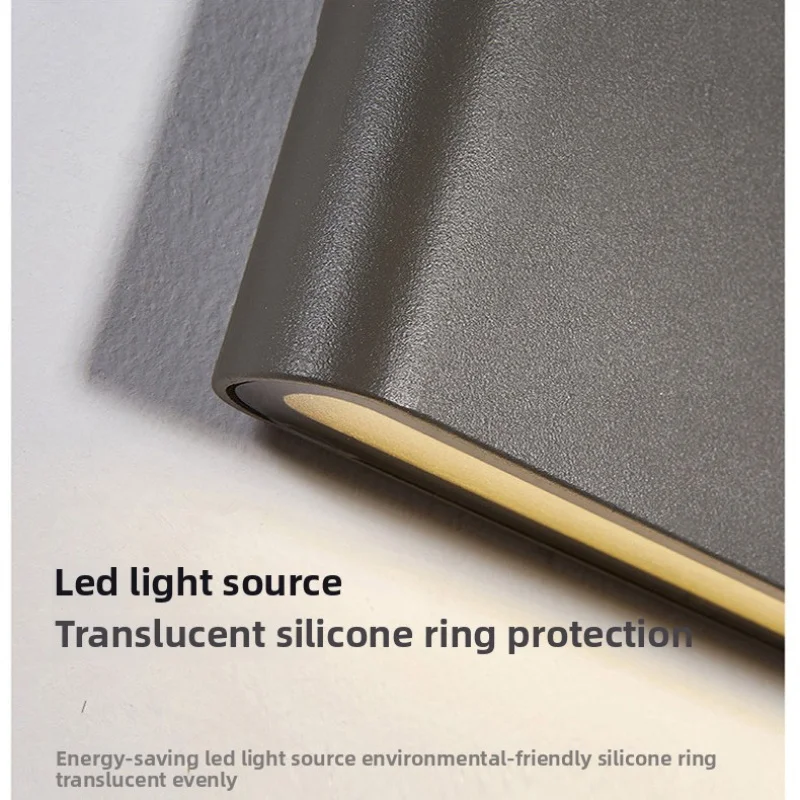 Parede externa LED à prova d'água corredor jardim luz quarto cabeceira corredor porta de parede externa