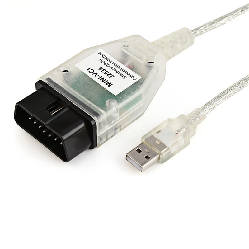 Mini Vci For Toyota TIS Techstream V18.00.008 FTDI FT232RL OBD2 Diagnostic Cable until 2023 DTC Firmware Editor for Toyota/Lexus - view 4