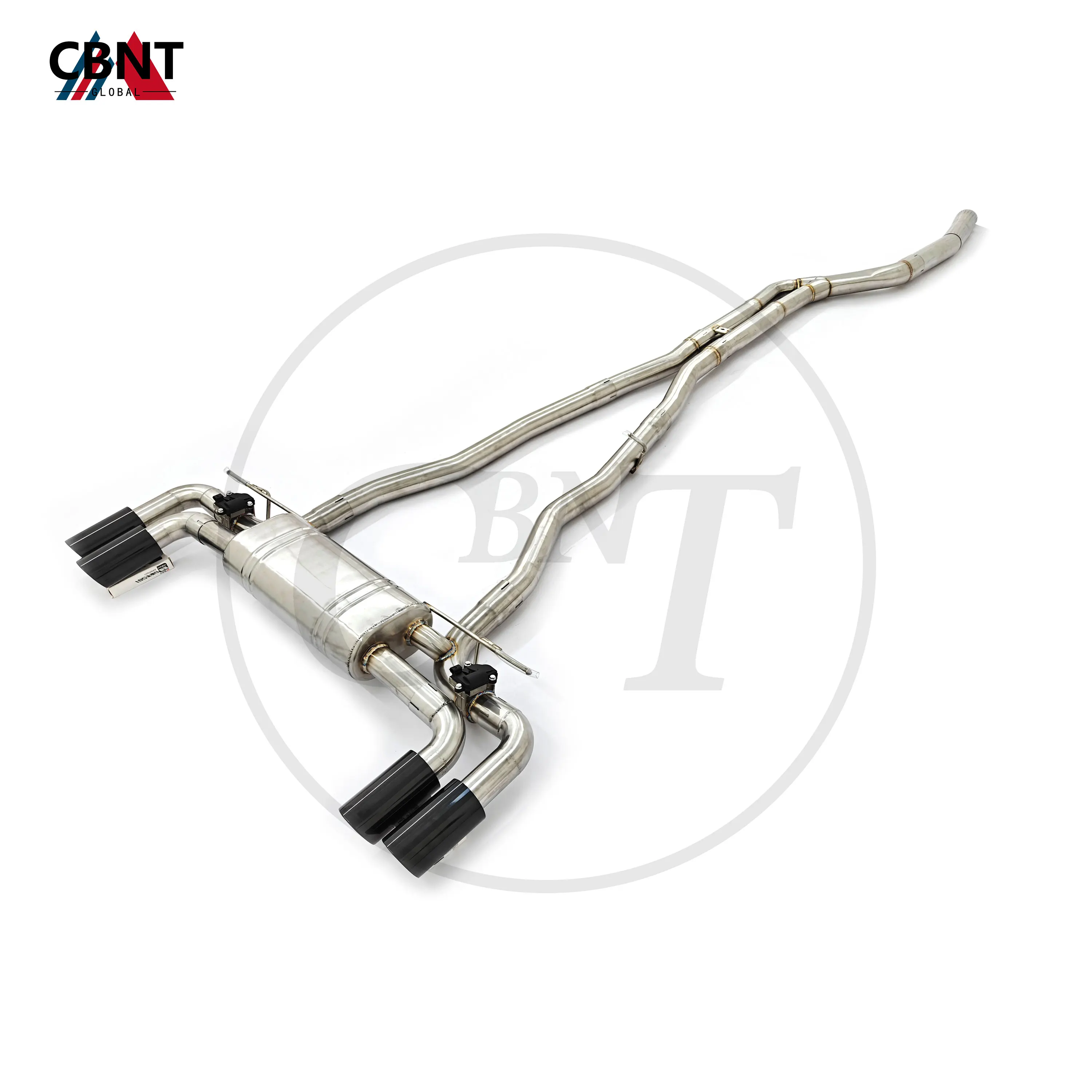 

CBNT Exhaust Catback Muffler with Valve for BMW 5 Series B58 G30 G31 G38 540i 3.0T SS304 Quality Valvetronic Exhaust Systems