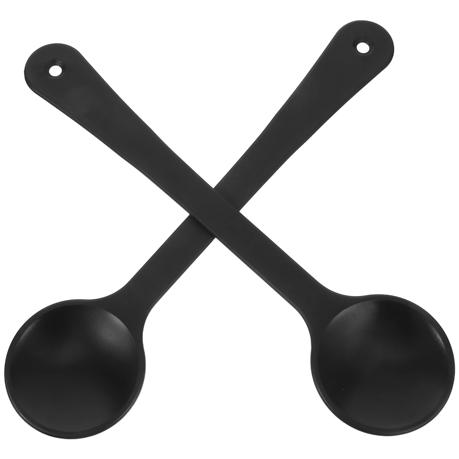 

2 Pcs Blindfold Eye Test Cover Exam Tools Handheld Patch Black Occluder for Vision