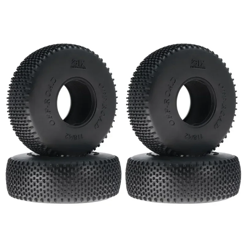 4pcs 118mm 1.9" Rubber Tire Wheel Tyre For 1/10 Rc Crawler Car SCX10 90046 D90 TRX4 TRX6 - Image 5