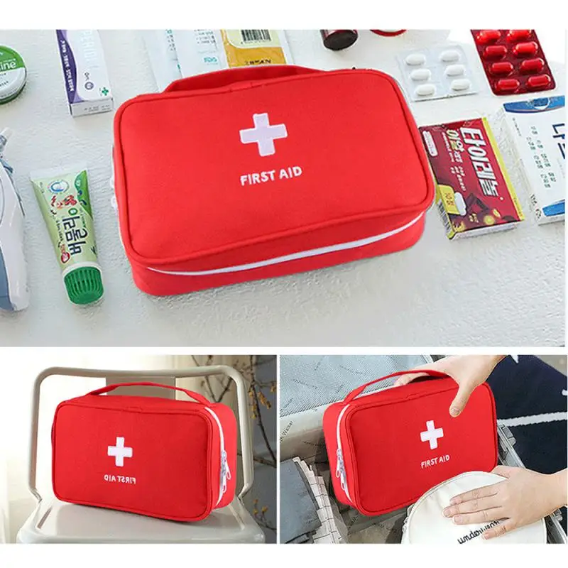 2024 Car First Aid Kits Portable Outdoor Survival Disaster Earthquake Emergency Bags Big Capacity Home/Car Package