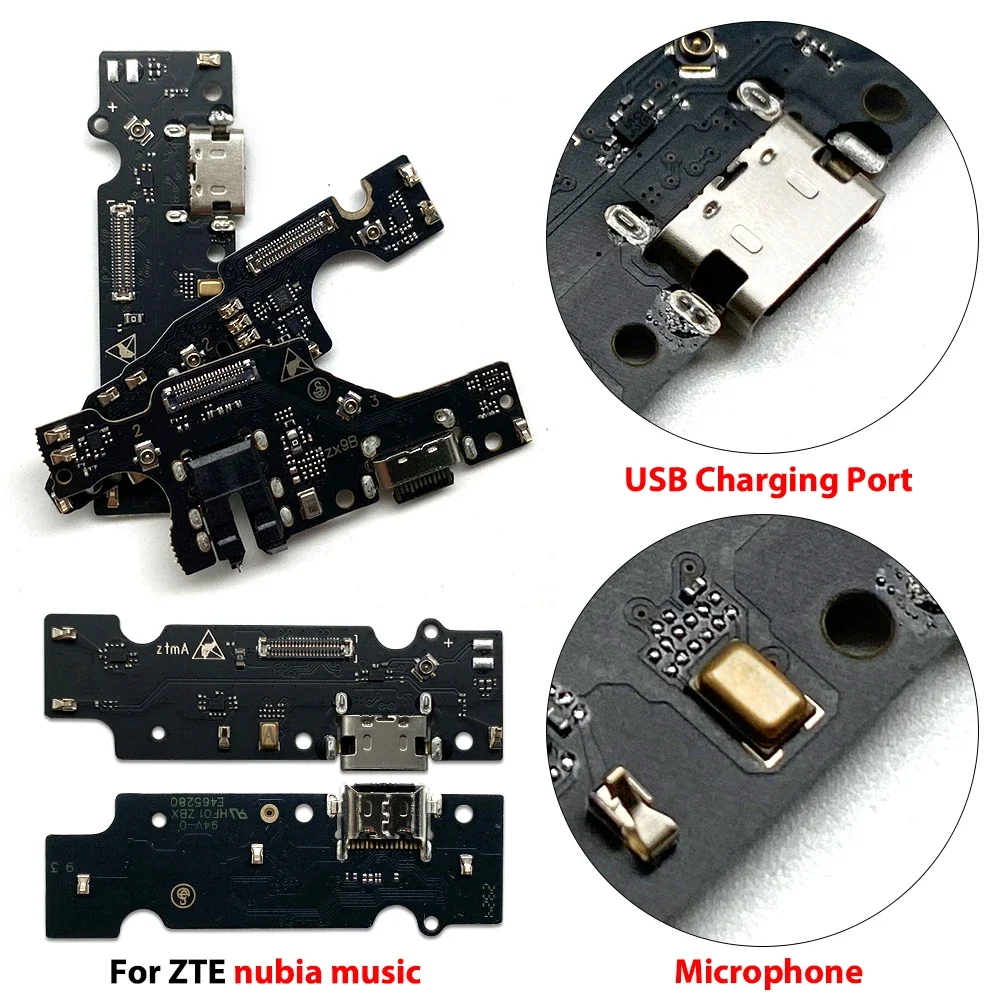 1pcs Charging Port Board Flex For ZTE Nubia Music Nubia Neo 2 Nubia Neo 8150N Nubia Neo 5G USB Charger Port Connector