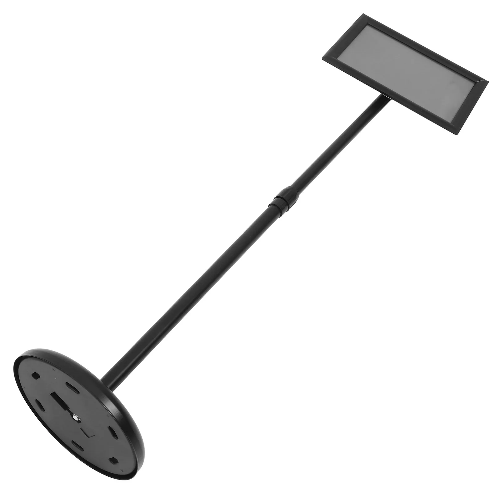 A4 Floor Standing Poster Holder Stainless Steel Sign Stand Stable Portable Display Rack Easy Installation