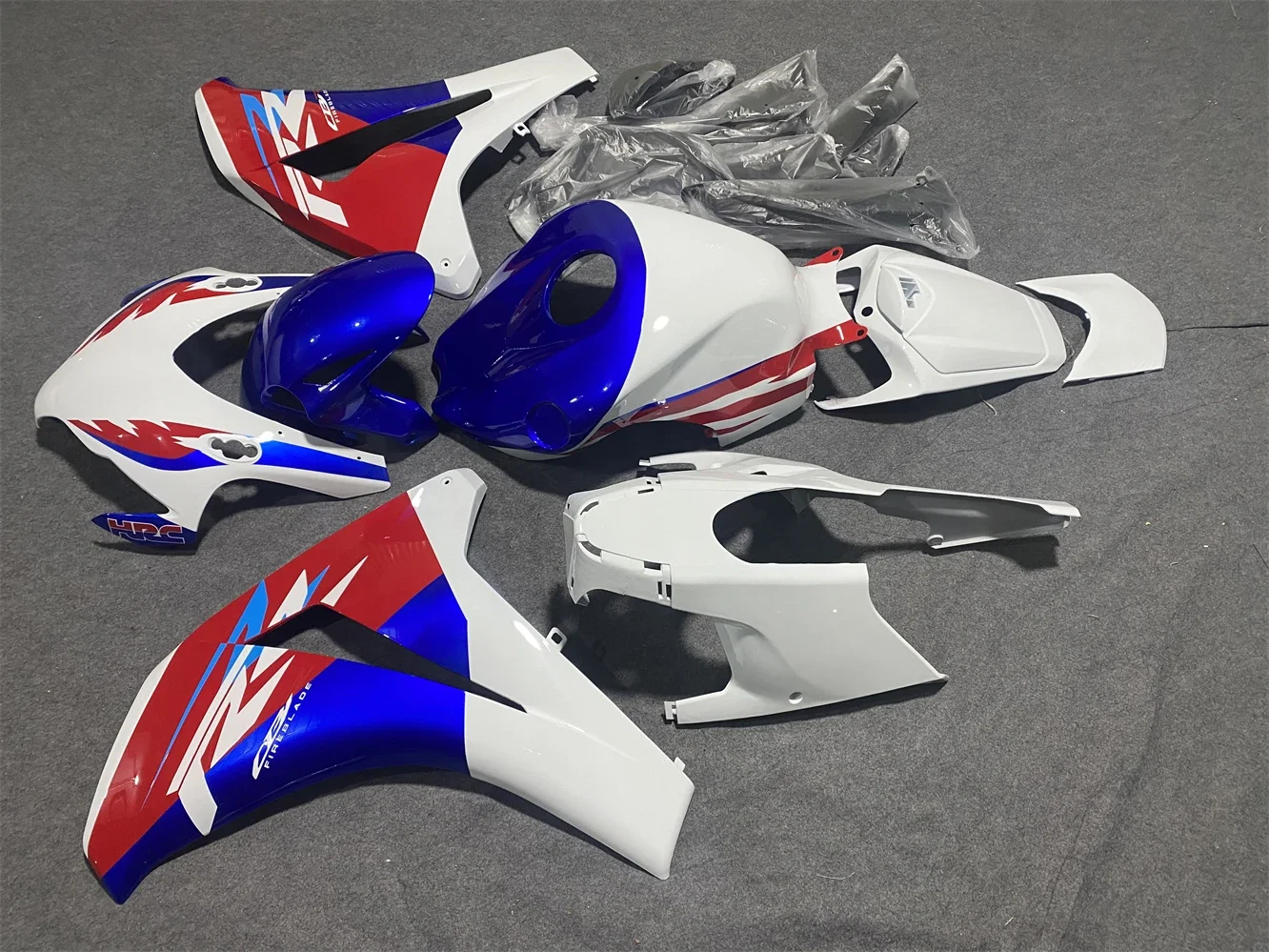 Motorcycle Fairing Kit fits to CBR1000RR 2008 2009 2010 2011 CBR1000 08 09 10 11 Year fairing Blue White Red motorcycle housing