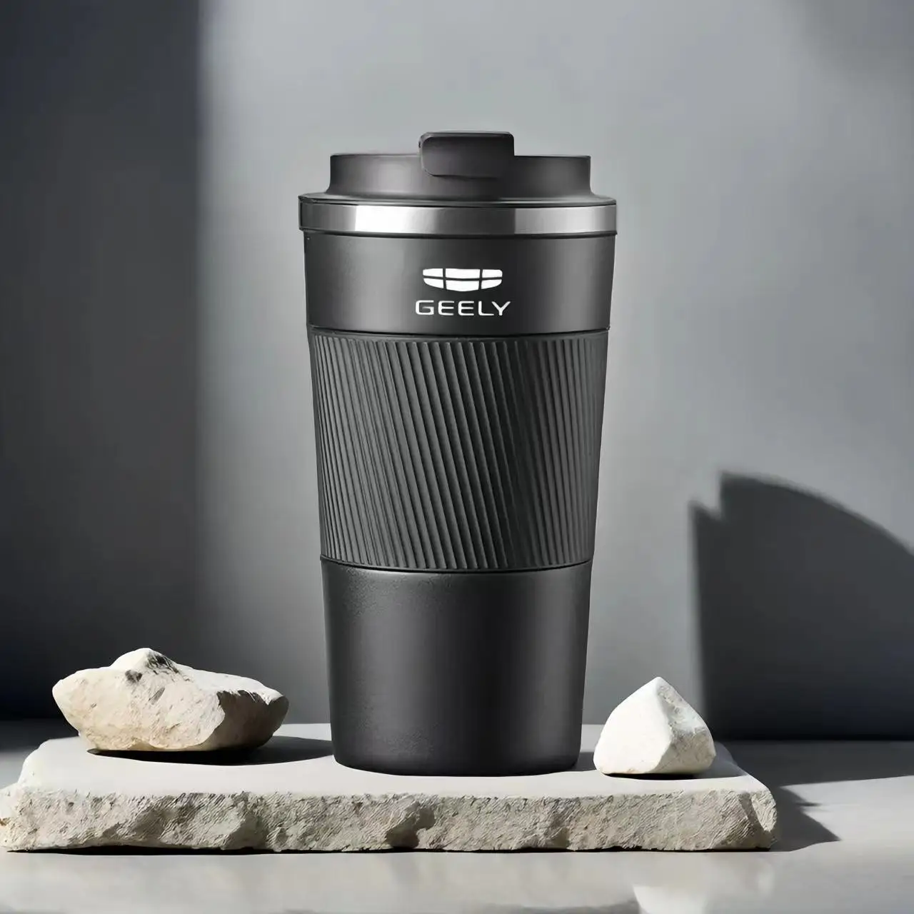 510ml 304 Stainless Steel Coffee Cup Thermal Mug For Geely Geometry C Monjaro Coolray Tugella Okavango GX3 Atlas Emgrand EC7 GC6