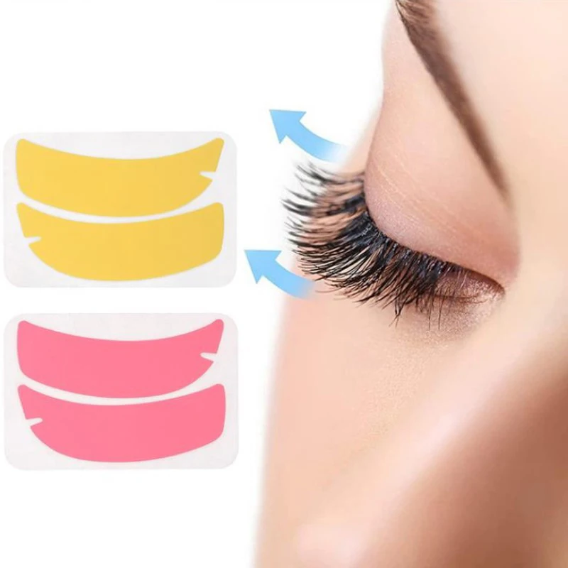 1 Pair Reusable Silicone Eye Pads For Eyelash Extension Under Eye Patch Eyelash Perm Anti-UV Eye Protect Pads