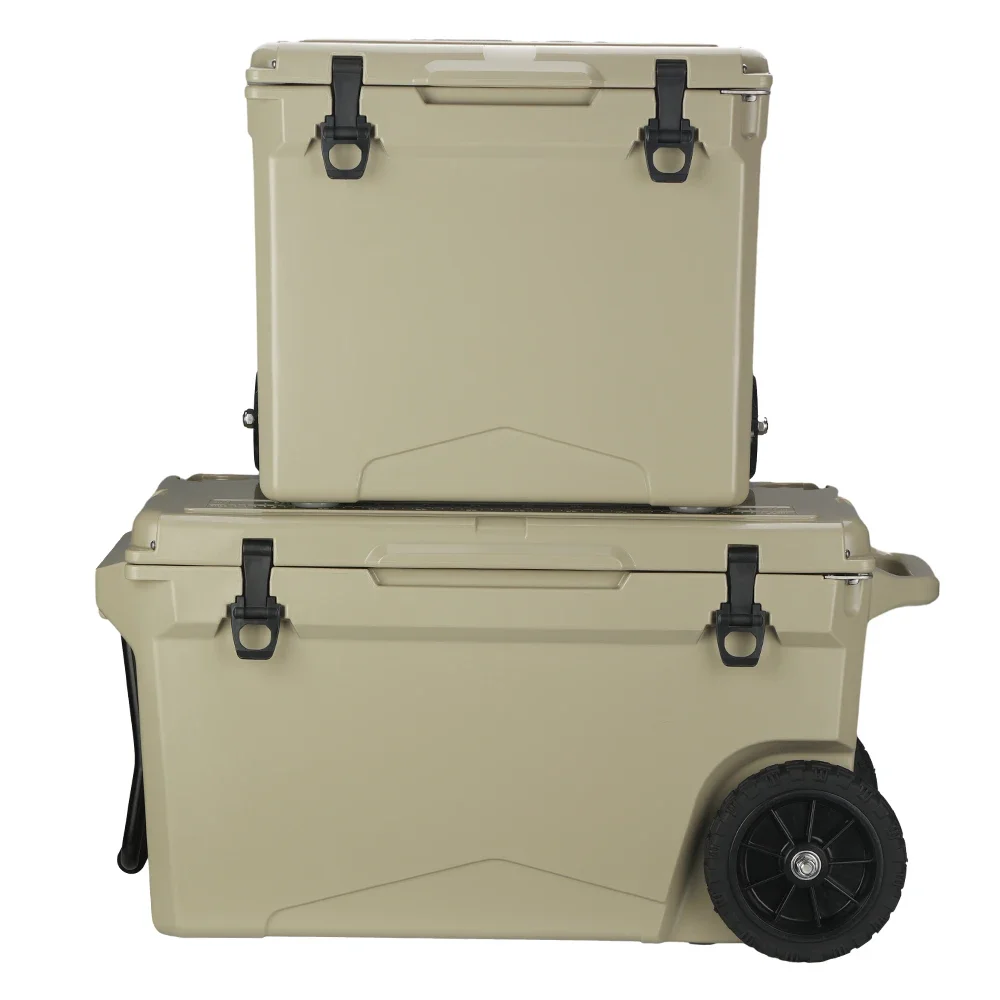 China 55L Rotomolded Outdoor Ice Chest Fishing Camping Beach cooler Box