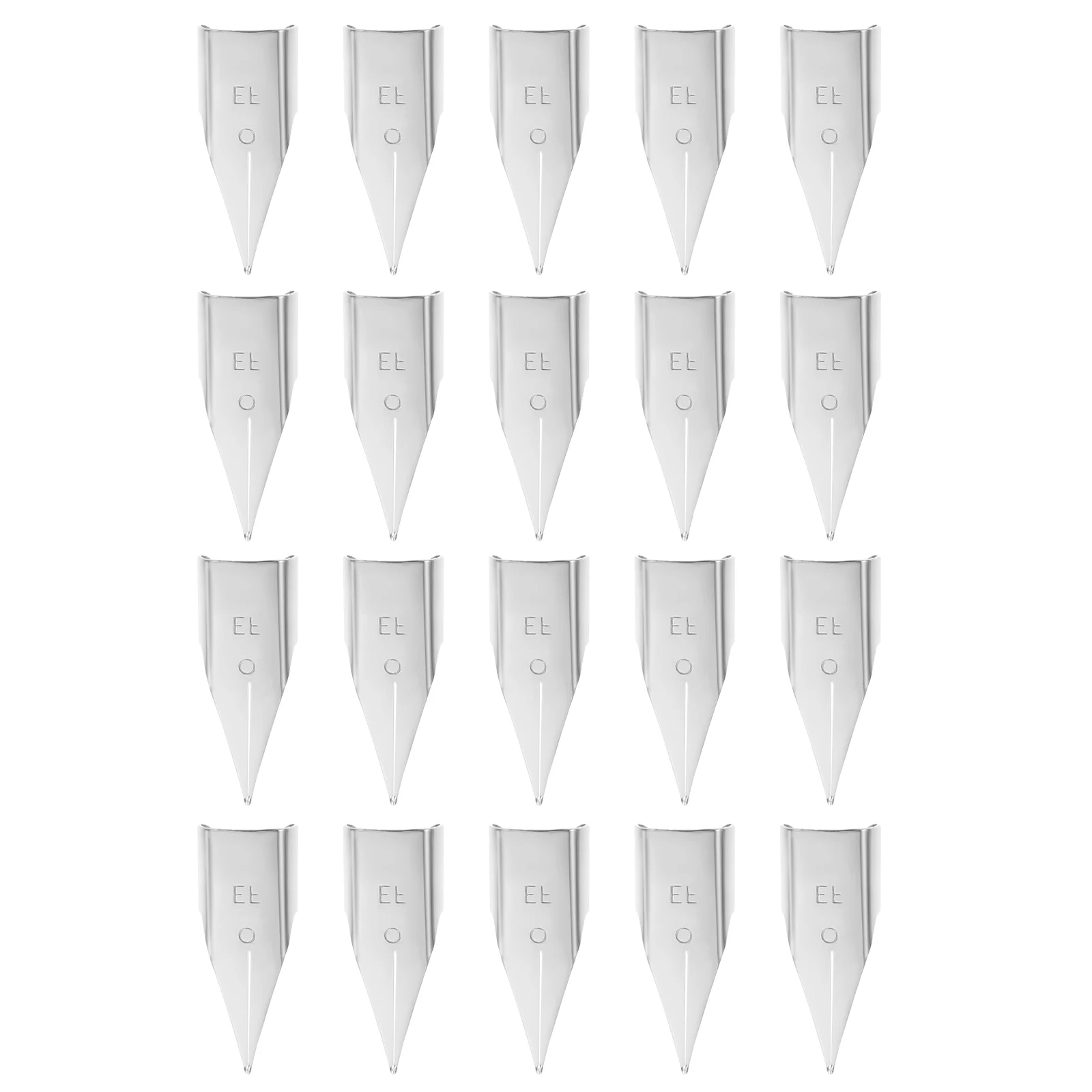 20 قطعة استبدال القلم الصلب قسط نافورة تلميح الكتابة السلسة للاستخدام اليومي المناقير للأقلام قلم حبر نصائح #2