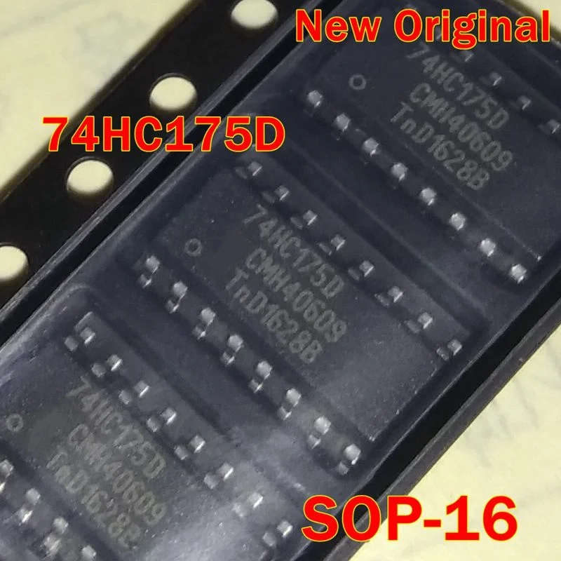 

1Pcs to 100Pcs 74Hc175D Sop-16 New Original Quad D-Type Flip-Flop with Reset; Positive-Edge Trigger