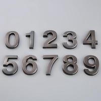 Address Number Good 0-9 3D Numbers Door Plaques 10 Styles Mailbox Number  0-9 Apartment Address Numbers Decor for Yard