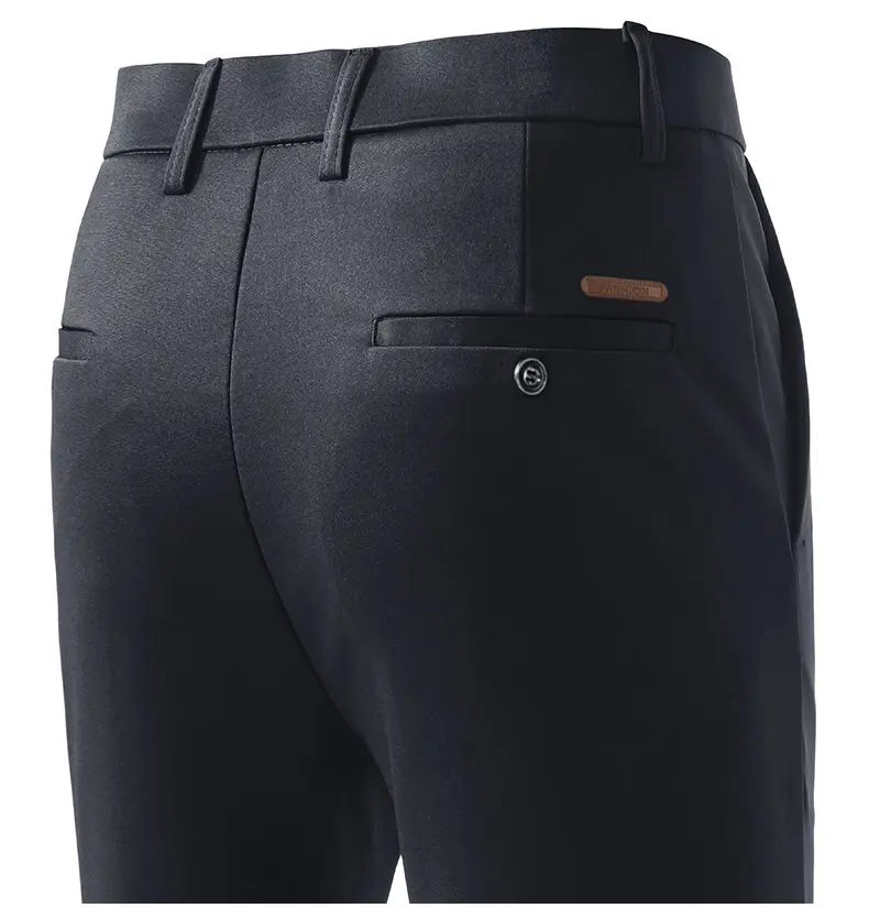 Herren Smart Casual Hosen Dehnbare Leichte Schnelltrocknende Atmungsaktive Freizeithosen Lässige Arbeitshosen für Männer – Detail 2