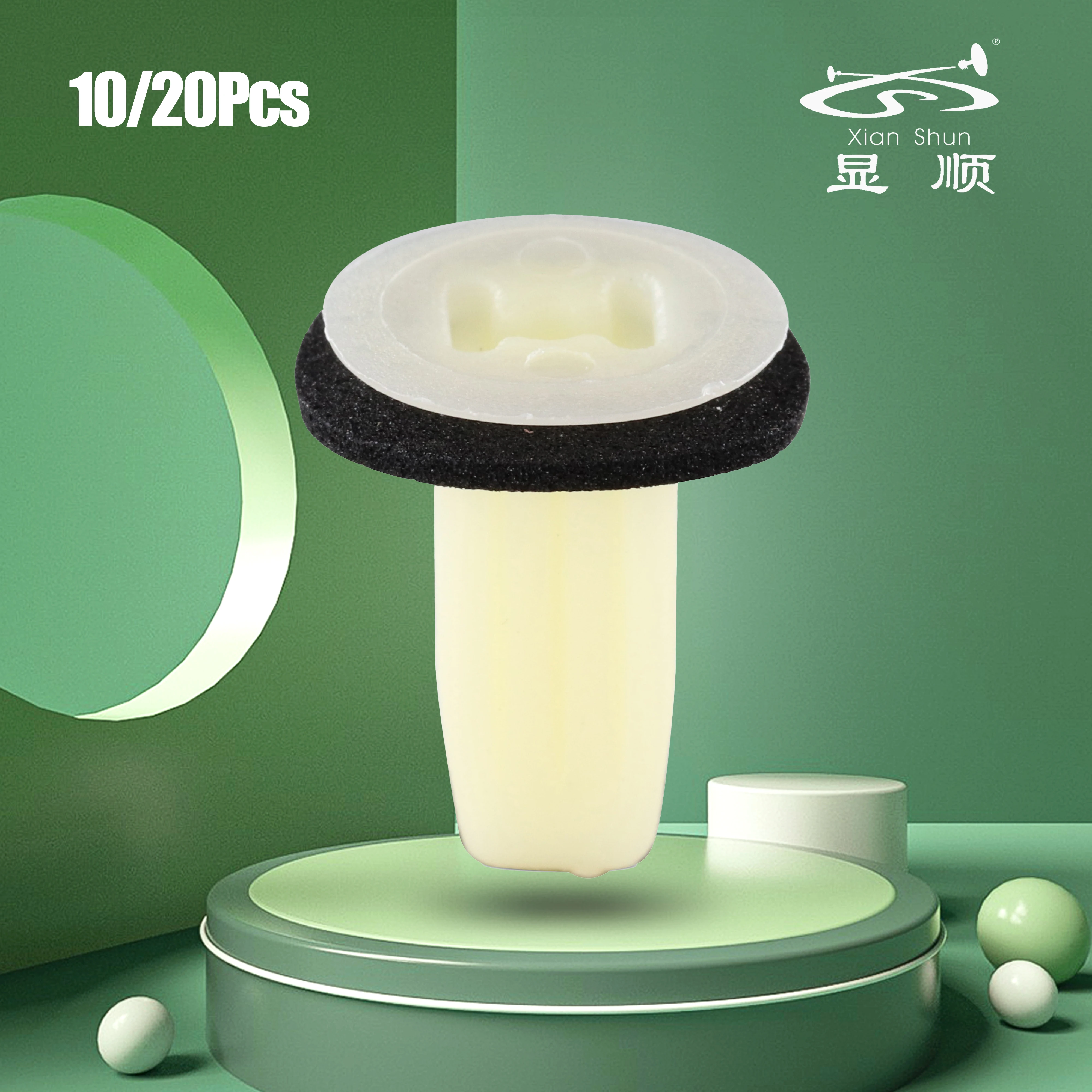 

10/20Pcs Beige PA Door Pillar Interior Replacement Parts Car Fastening Clips Car Accessories For Honda 91620SR2003