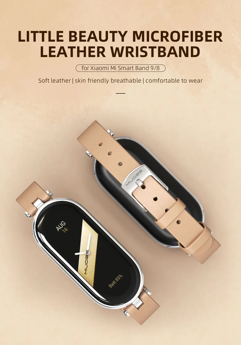 Damenarmband für Mi Band 11 10 9 8 7 6 5 Armband für Xiaomi Smart Band 10 Armband für Mi Band 9 Handgelenkband für Mi Band 8 Correa – Detail 11