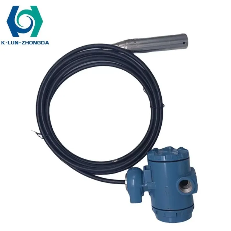 IP68 High Accuracy 0~200m Liquid Level Sensor 4~20mA RS485 Water Tank Level Sensor Piezometer